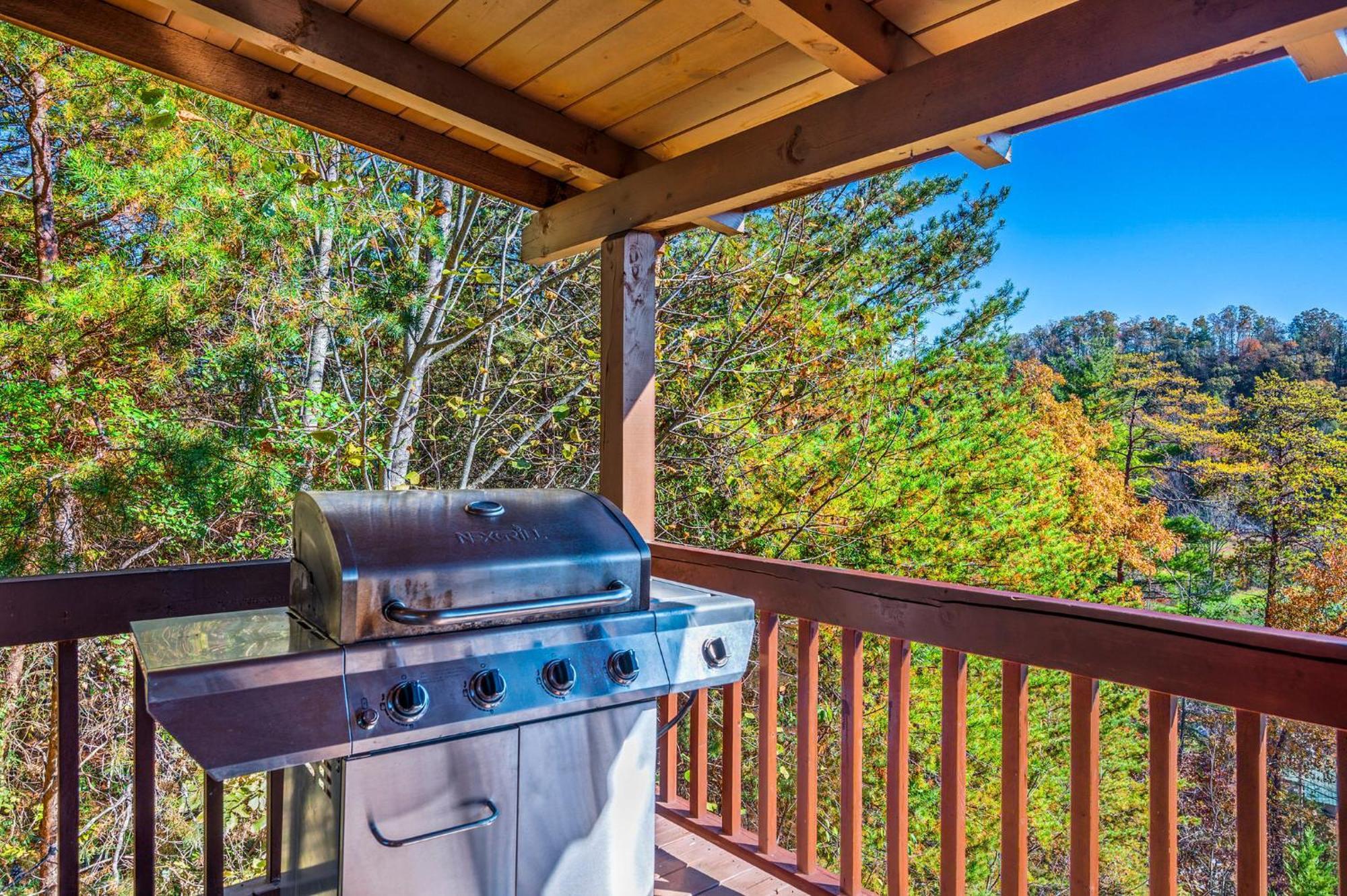 Bearfoot Pines - True Log Cabin - Wi-Fi, Hot Tub, Fishing, Deck With Views! - Mins To Pf 塞维尔维尔 外观 照片